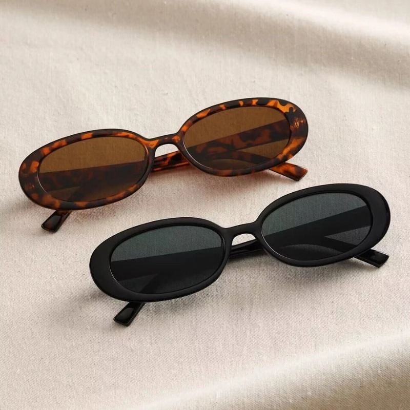 Luxury Lifestyle Products - Vintage Oval Güneş Gözlüğü Kadın Lüks