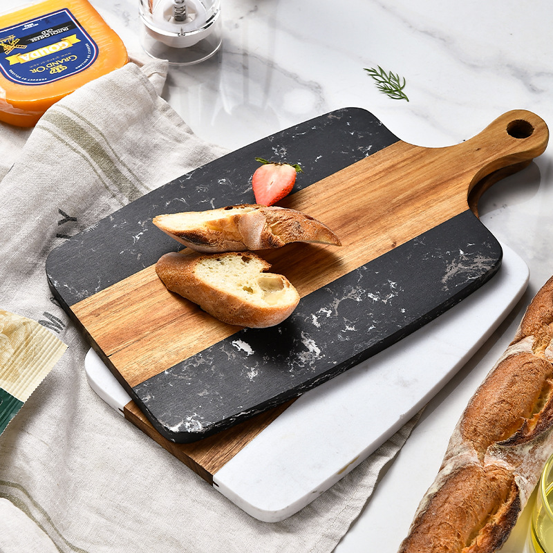 Maun Ağacı Desenli Kesme Tahta - Marble Serving Board incelemesi ve fiyatı