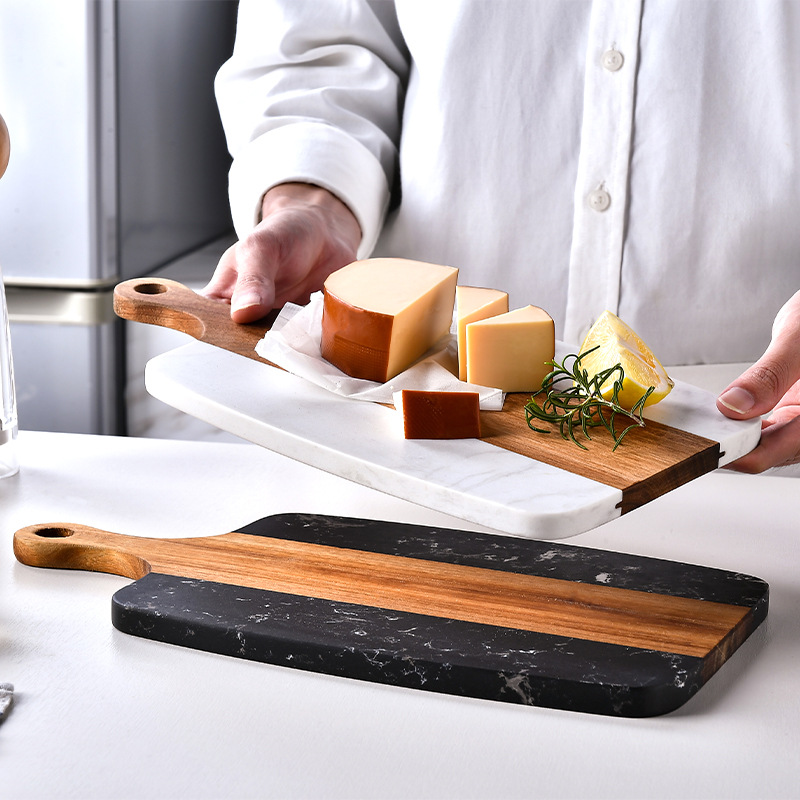 Maun Ağacı Desenli Kesme Tahta - Marble Serving Board incelemesi ve fiyatı