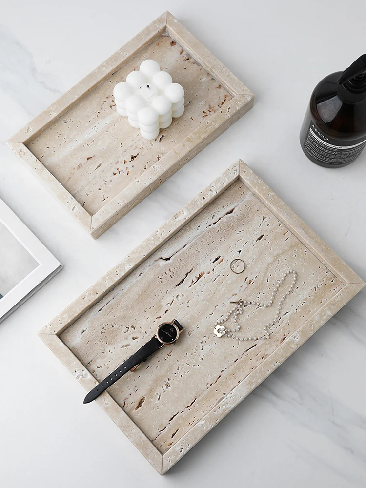 Minimalizm Mermer Tepsi Parfüm - Marble Serving Board incelemesi ve fiyatı