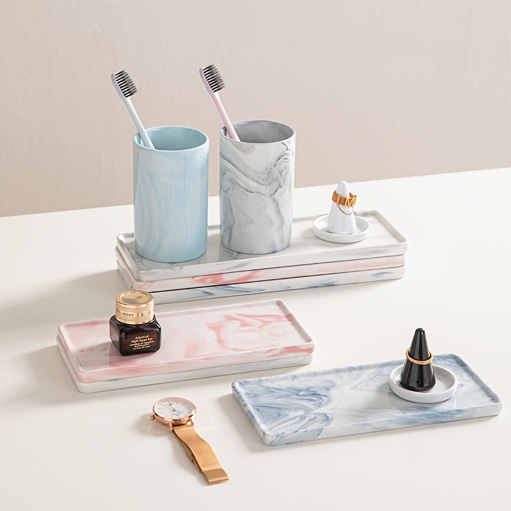 Banyo Lavabo Tepsisi Mermer De - Marble Serving Board incelemesi ve fiyatı